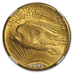 1914-S $20 Saint-Gaudens Gold Double Eagle MS-64 NGC SKU#153633