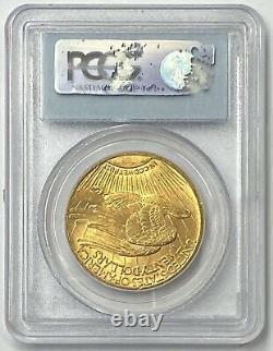 1914-S $20 Saint Gaudens Gold Double Eagle Pre 33 PCGS MS65 Amazing Flashy Gem