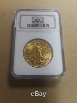 1914-S $20 St. Gaudens Gold Double Eagle MS-64 NGC