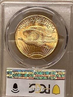1914 S $20 gold Saint Gaudens Double Eagle PCGS MS63