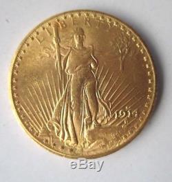 1914-S Double Eagle, $20 Gold SAINT GAUDENS, Gorgeous Solid Gem Brilliant
