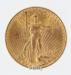 1914-S ICG MS67 $20 Saint Gaudens Double Eagle Tied for Finest Known Graded