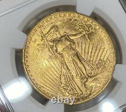 1914-S NGC MS61 $20 Gold Double Eagle Saint Gaudens Great Eye Appeal