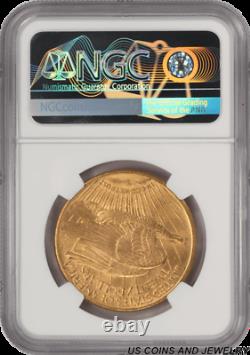 1914-S St. Gaudens $20 Gold Double Eagle NGC MS 63 Nice Coin with No Issues