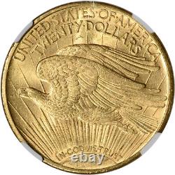 1914 S US Gold $20 Saint-Gaudens Double Eagle NGC MS63