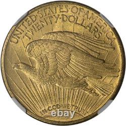 1914-S US Gold $20 Saint-Gaudens Double Eagle NGC MS63
