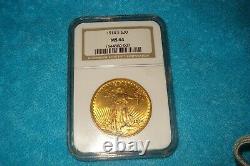 1914s NGC MS 64 $20 DOLLAR GOLD DOUBLE EAGLE ST. GAUDENS FREE SHIPPING
