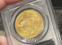 1915 PCGS MS61 $20 Gold Saint Gaudens Double Eagle Old Green Holder