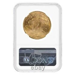 1915-S $20 Gold Saint Gaudens Double Eagle Coin NGC MS 64 CAC