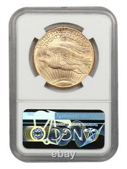 1915-S $20 NGC MS62 Saint Gaudens Double Eagle Gold Coin