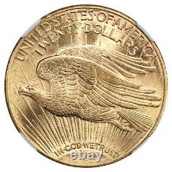 1915-S $20 NGC MS62 Saint Gaudens Double Eagle Gold Coin