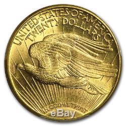 1915-S $20 Saint-Gaudens Gold Double Eagle MS-65 PCGS SKU #18045