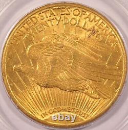 1915-S $20 Saint Gaudens Gold Double Eagle PCGS MS62 Rattler Pre-1933 Gold