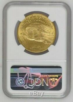 1915-S $20 St. Gaudens Double Eagle NGC MS62, Better Date! Pretty Bright Coin