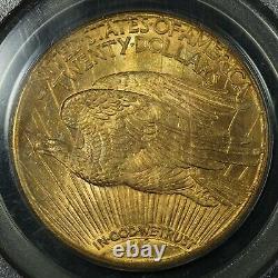 1915 S $20 Twenty Dollar St. Gaudens Gold Double Eagle OGH PCGS MS 63