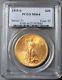 1915 S Gold $20 Saint Gaudens Double Eagle Pcgs Mint State 64