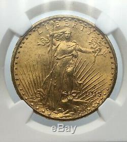 1915-S NGC MS64 $20 Gold Saint Gaudens Double Eagle