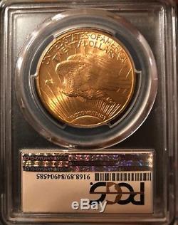 1915 S PCGS (Prospector Label) $20 St. Saint Gaudens Double Eagle US Gold Coin