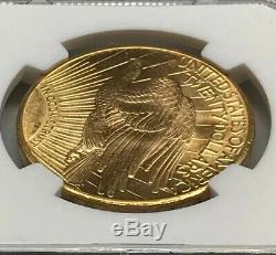 1915 S Saint Gaudens Gold $20 Double Eagle NGC MS63 Better San Francisco Coin