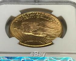 1915 S Saint Gaudens Gold $20 Double Eagle NGC MS63 Better San Francisco Coin