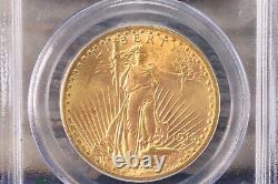 1915 S US Gold $20 Saint-Gaudens Double Eagle PCGS MS63