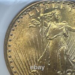 1915-s St. Gaudens Gold Double Eagle $20 Ngc Ms64 Near Gem, Old Fatty Holder