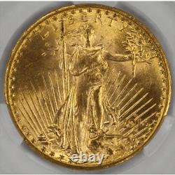 1916-S $20 Gold Saint Gaudens Double Eagle CACG MS66+ CAC