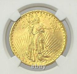 1916-S $20 Saint Gaudens Gold Double Eagle Pre-33 NGC MS64 Blazing Color PQ++