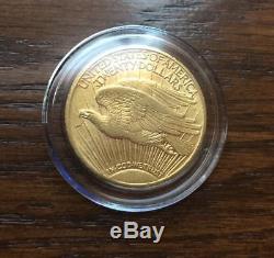 1916-S Gold Double Eagle In Gem Condition. St Gaudens $20 Piece. EBUCKS ELIGIBLE