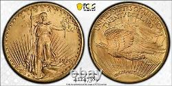1916-S PCGS & CAC MS65 $20 Gold Saint Gaudens Double Eagle