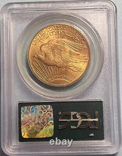 1916-s $20 Gold Saint Gaudens Double Eagle Pcgs Ms63 Ogh Early Old Green Holder