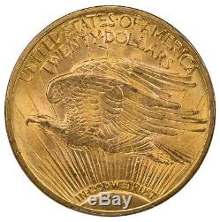 1920 $20 Gold St. Gaudens, Double Eagle PCGS MS63 Certified US Rare Coin