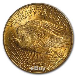 1920 $20 Saint-Gaudens Gold Double Eagle MS-62 PCGS SKU #41101