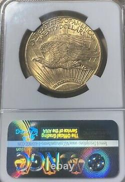 1920 NGC MS63 $20 Saint Gaudens Gold Double Eagle