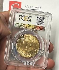 1920-P $20 Saint Gaudens Pre-33 Gold Double Eagle PCGS MS64 Low Mintage 228,250