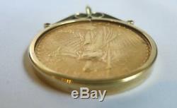 1922 $20 Dollar Saint Gaudens Double Eagle Gold Coin