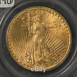 1922 $20 Gold ST GAUDENS DOUBLE EAGLE PCGS MS 65 SCARCE in 65! #R746