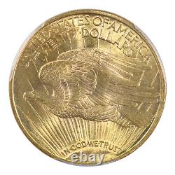 1922 $20 Gold Saint Gaudens Double Eagle PCGS MS65 PQ