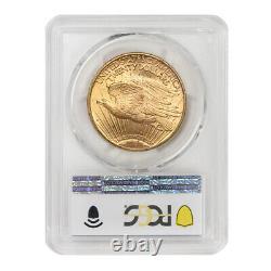 1922 $20 Gold Saint Gaudens PCGS MS65 gem graded Double Eagle twenty dollar coin