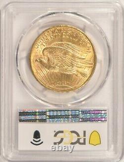 1922 $20 Saint Gaudens Gold Double Eagle Coin PCGS MS63 Pre-1933 Gold