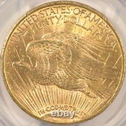 1922 $20 Saint Gaudens Gold Double Eagle Coin PCGS MS63 Pre-1933 Gold