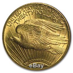 1922 $20 Saint-Gaudens Gold Double Eagle MS-64 NGC SKU#92857