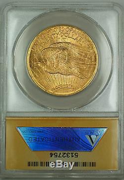 1922 $20 St. Gaudens Double Eagle Gold Coin ANACS MS-62 (Better)