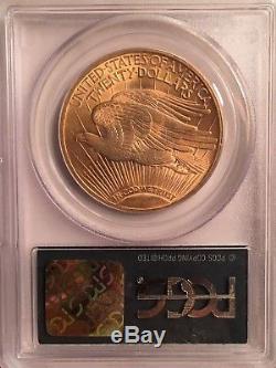 1922 $20 St Gaudens PCGS MS62 Old Label Uncirculated Gold Double Eagle