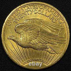 1922 $20 Twenty Dollar St Gaudens Gold Double Eagle Cleaned