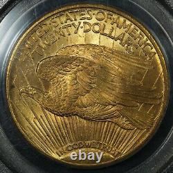 1922 $20 Twenty Dollar St Gaudens Gold Double Eagle OGH PCGS MS 63