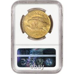 1922 US Gold $20 Saint-Gaudens Double Eagle NGC MS64