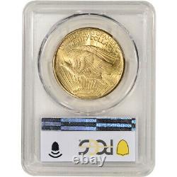 1922 US Gold $20 Saint-Gaudens Double Eagle PCGS MS64+