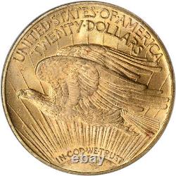 1922 US Gold $20 Saint-Gaudens Double Eagle PCGS MS64