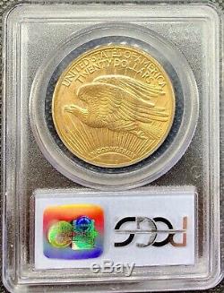 1923 $20 American Gold Double Eagle MS63 PCGS Saint Gaudens LUSTROUS Coin
